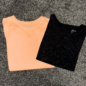 Teen Girls 2 Pack SO Soft T Shirts Size 10/12 L and 14